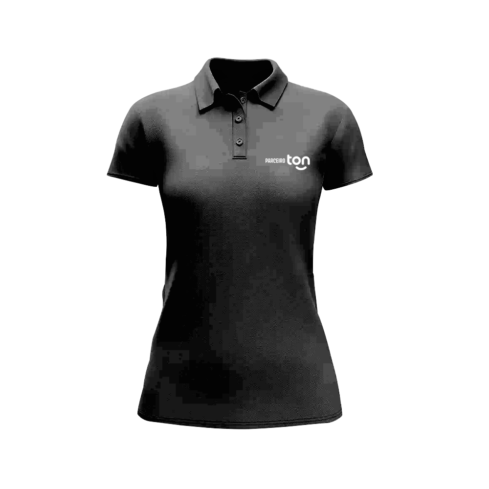 mockup polo feminina